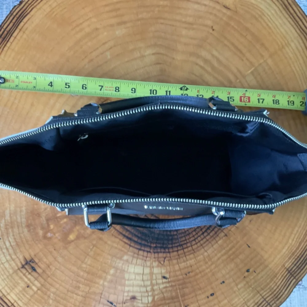 Beautiful Black and White Calvin Klein Shell Handbag